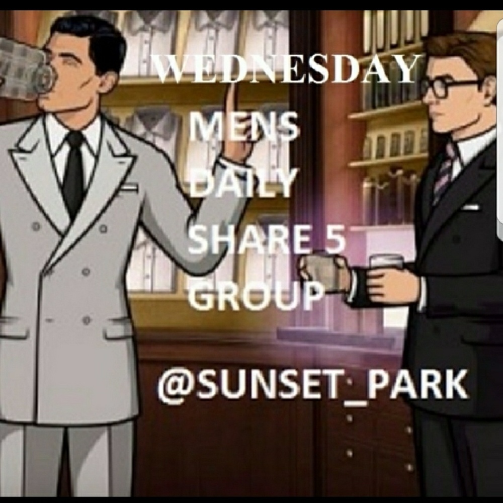 CLOSED MEN'S DAILY SHARE 5 GROUP FOR WED 1/17
